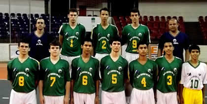 Seleção infanto-juvenil masculina do MS enfrenta PR no Brasileiro