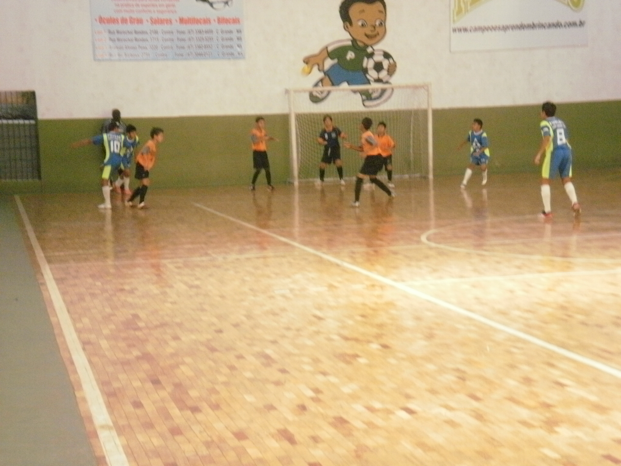 Rodada com oito jogos e muitos gols na Copa Pelezinho