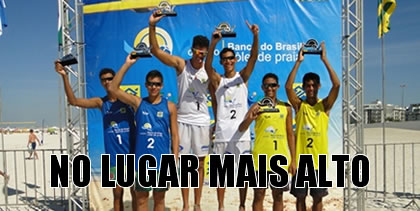 Dupla do Estado vence etapa do Circuito Sub-21 no Rio de Janeiro