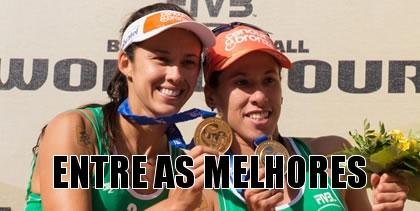 Talita e sua parceira são indicadas ao prêmio Esportista do Ano