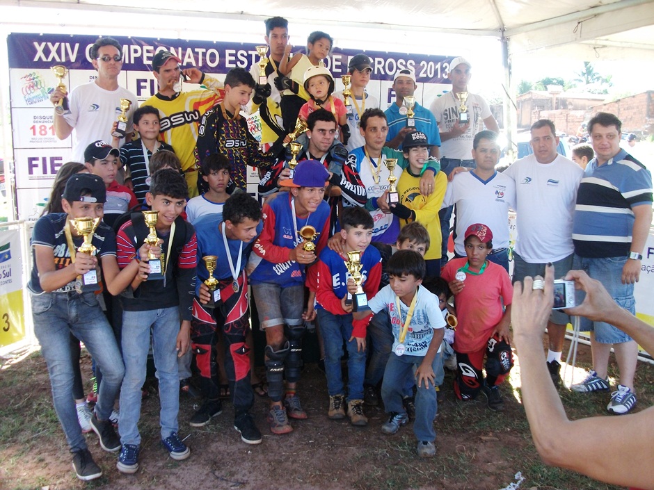 Quarta etapa do Campeonato Estadual de Bicicross reuniu 50 pilotos em Campo Grande