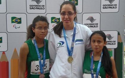 Atletismo de MS já soma 28 medalhas nas Paralimpíadas Escolares