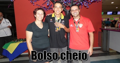 Clube Dourados ganha cinco medalhas em Brasileiro de Boliche