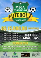 Disputas de vôlei, futevôlei e futebol de 7 em Sonora tem prêmio de R$ 18 mil