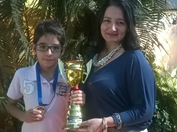 Ryan Lucas é campeão de xadrez dos Jogos Escolares