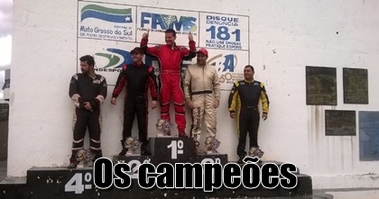 Etapa do estadual de kart define campeões em Campo Grande