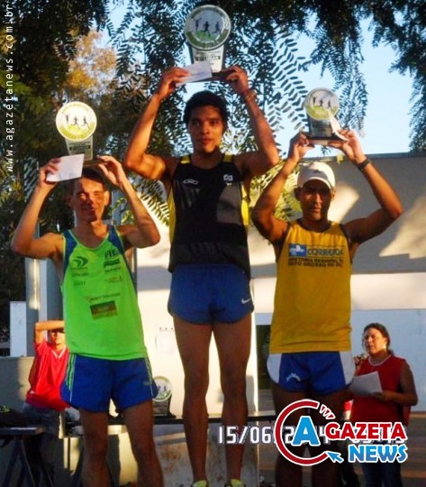 Atleta de Amambai é terceiro em prova pedestre