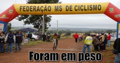 Apesar do frio, estadual de Mountain Bike reúne 68 ciclistas