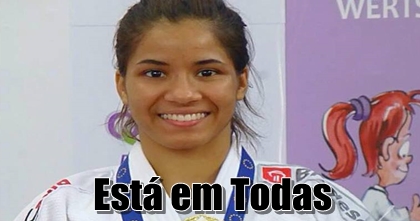 Larissa Farias conquista bronze na Copa Europeia em Berlim