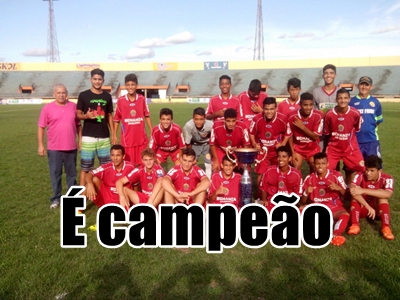 Sete vence Sub-15 de Futebol