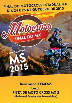 Campo Grande recebe etapa do Campeonato Estadual de Motocross