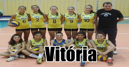 MS estreia com vitória no Brasileiro Infanto-juvenil feminino