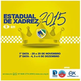 Campeonato Estadual será realizado no final de novembro com duas categorias