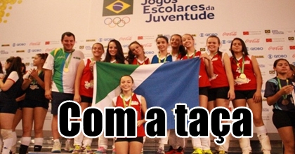 Vôlei de MS é ouro nos Jogos Escolares da Juventude