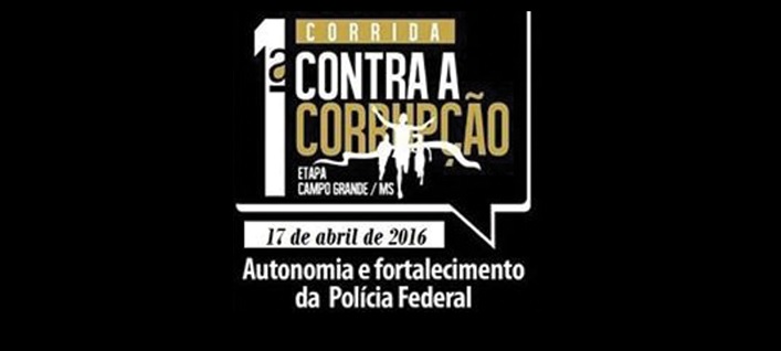 Corrida Contra a Corrupção deve reunir 2 mil pessoas na Capital