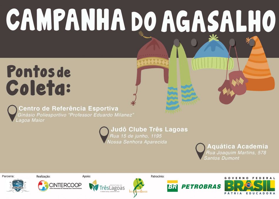 Time de Rugby arrecada agasalhos para crianças de Três Lagoas