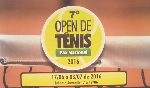 Open Pax de Tênis vale pontos para rankings Estadual e Nacional