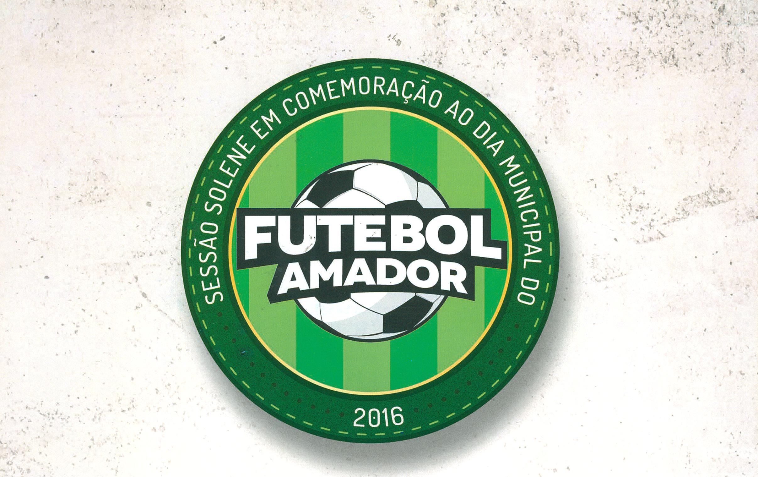 Solenidade no dia 20 comemora o Dia do Futebol Amador