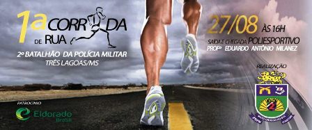 2º Batalhão da PM realiza 1ª corrida de rua da unidade