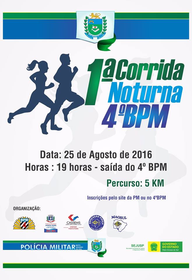 Corrida Rústica Noturna segue com inscrições abertas