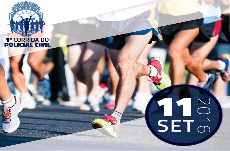 Aberta as inscrições para a 1ª Corrida do Policial Civil
