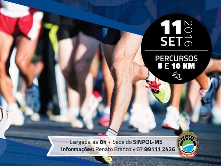 Corrida do Policial Civil terá vagas limitadas; inscrições abertas