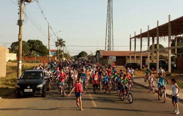 Passeio Ciclístico e Caminhada reúne mais de 150 pessoas