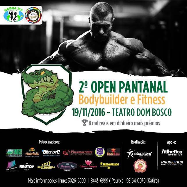 Open Pantanal dará R$ 8 mil em prêmios aos campeões