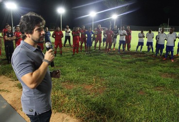 Sinpol-MS inaugura novo campo de futebol