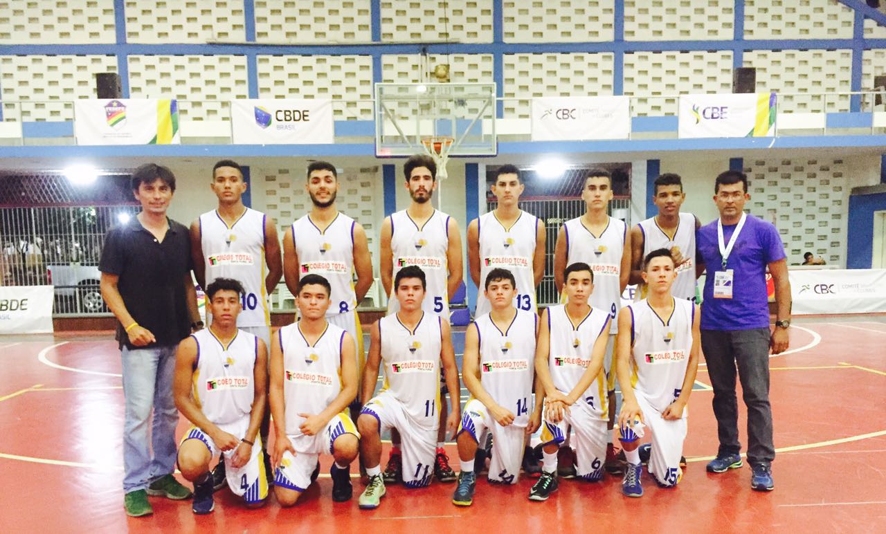 Equipe de MS fica em 3º no Brasileiro de Basquete Escolar