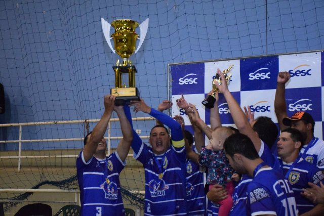 Em final com 17 gols, CAD conquista a 10ª Copa Sesc de Futsal