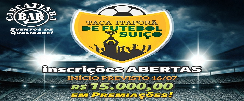 Taça Itaporã de Futebol Suíço tem 24 times inscritos e anuncia novidades