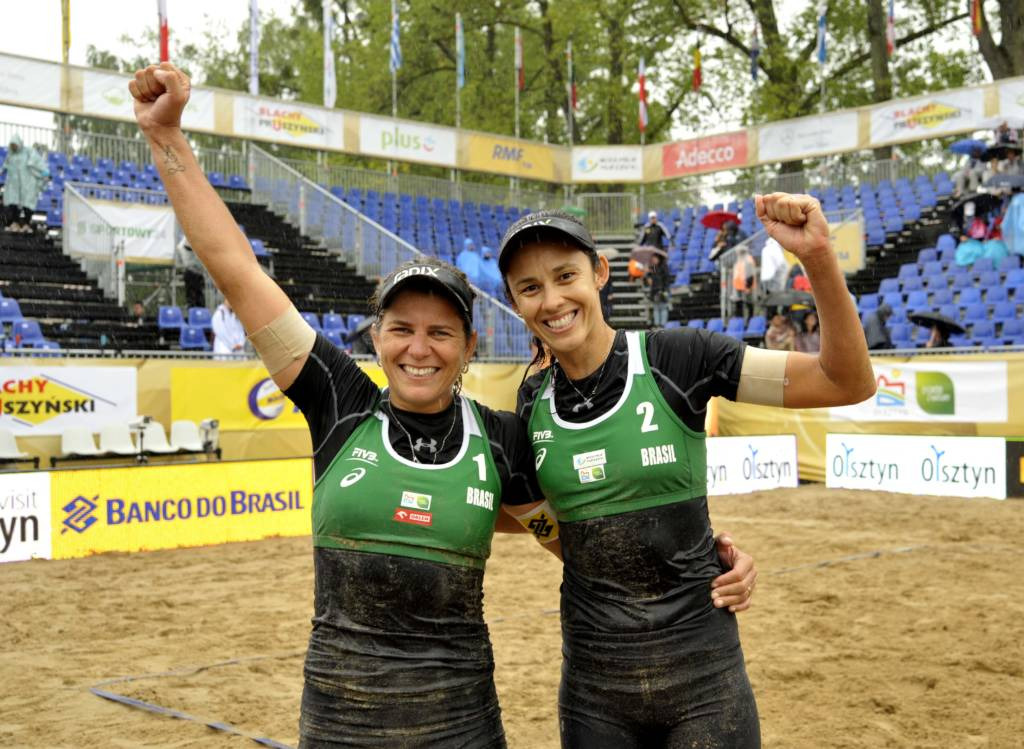 Larissa e Talita conquistam ouro na Polônia