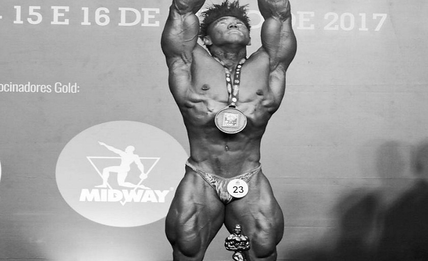 Três-lagoense é campeão brasileiro de fisiculturismo