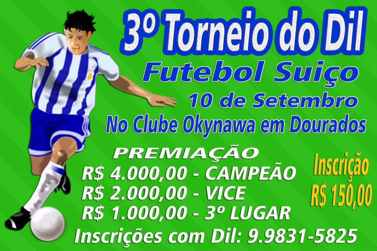 Com times de toda região, Torneio do Dil segue com inscrições abertas