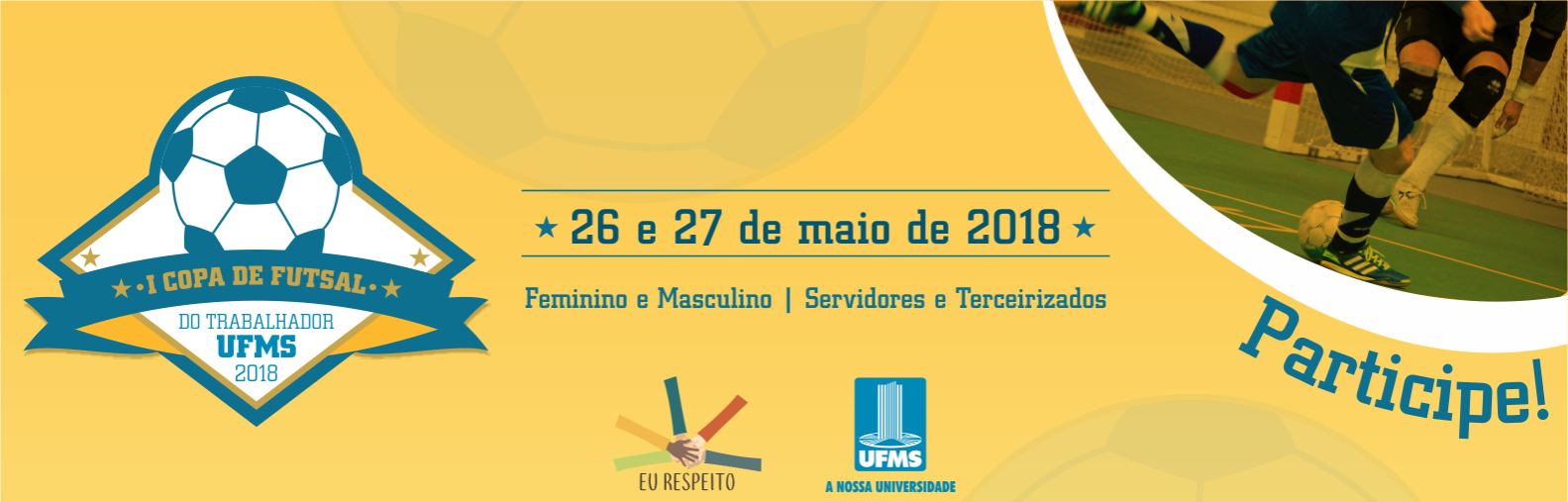 Abertas as inscrições para a I Copa de Futsal do Trabalhador