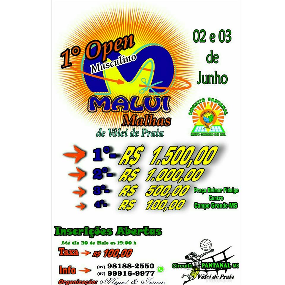 Open Malui Malhas acontece neste final de semana em Campo Grande