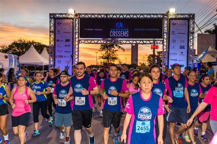 8ª Corrida Saúde Cassems-Noturna recebe inscrições até 7 de julho