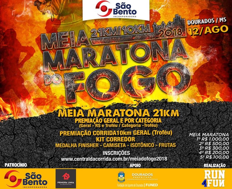 Abertas as inscrições para a Meia Maratona do Fogo