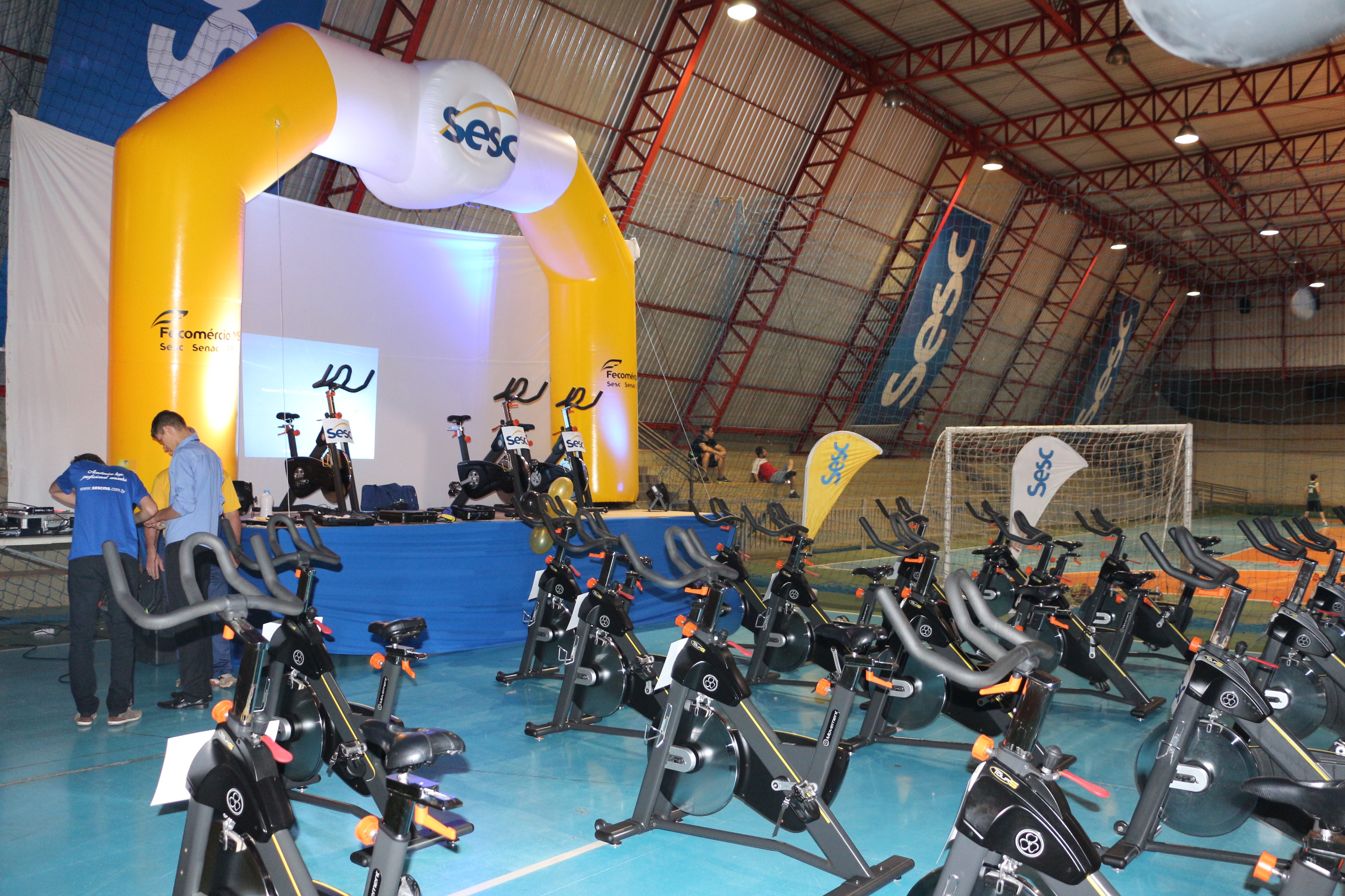 Bike Indoor do Sesc Camillo Boni realiza 2º Desafio do Pedal