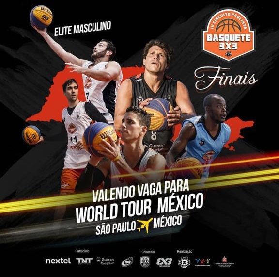 De olho em Mundial, equipe de MS disputa circuito de basquete 3x3 em São Paulo