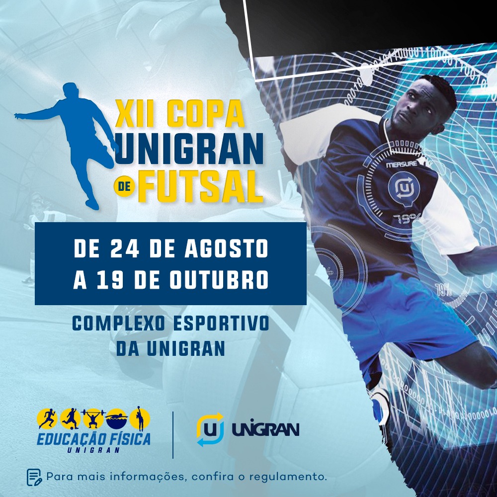 Copa Unigran de Futsal está com inscrições abertas