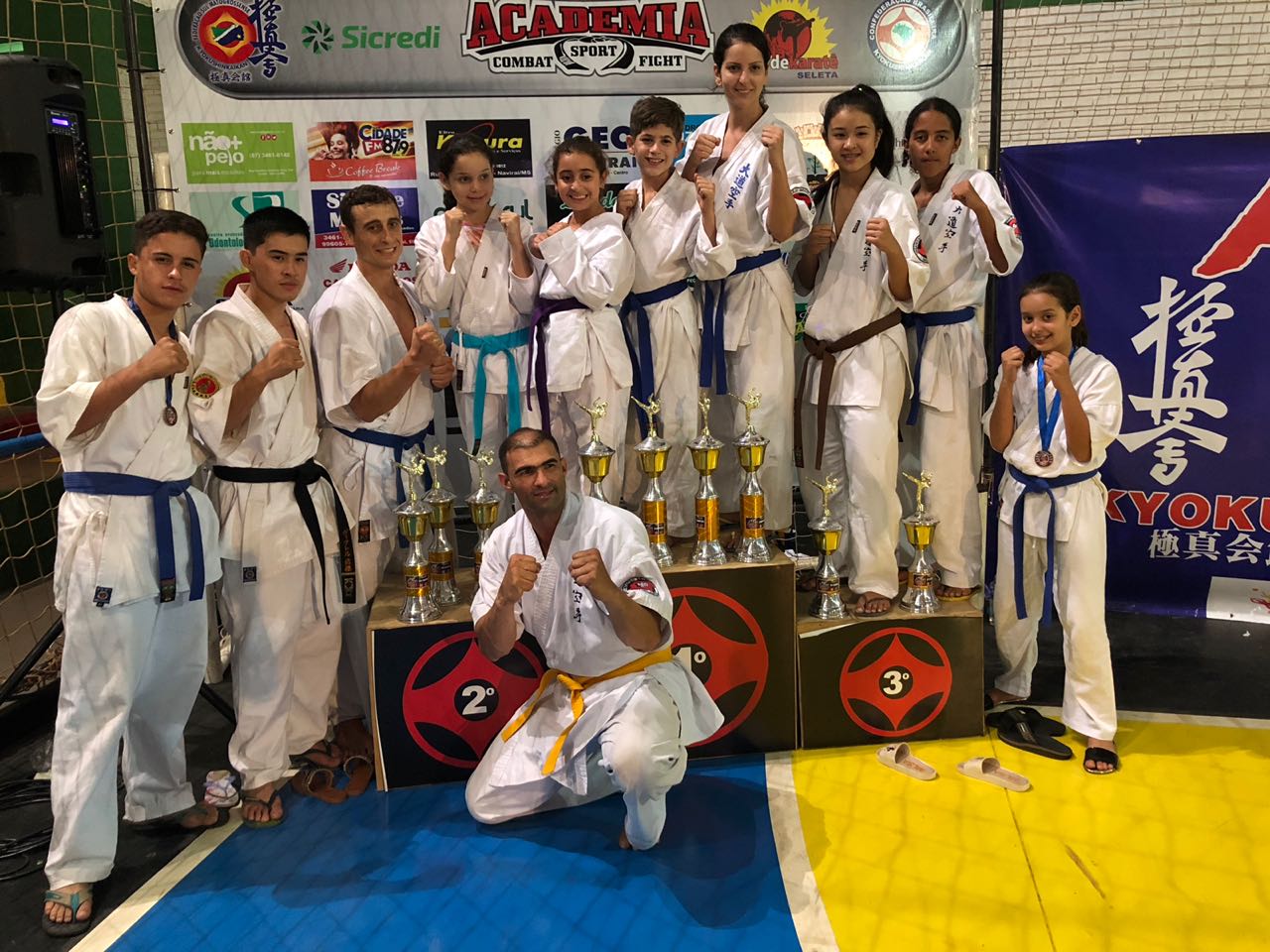 Academia de Inocência brilha em Campeonato Brasileiro de Karatê