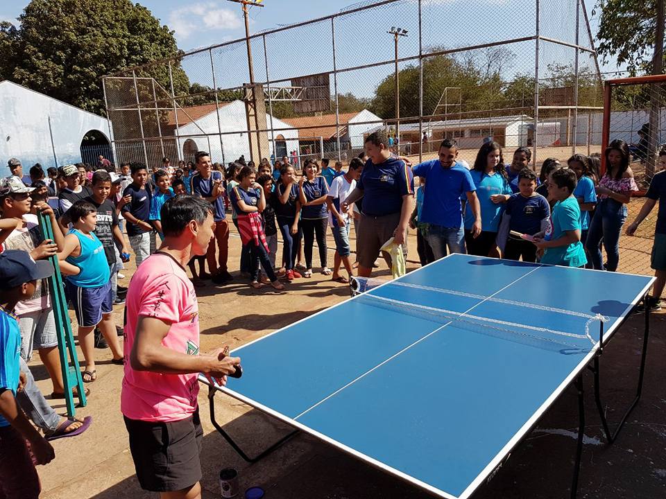 Desafio do Saque será atração em escola rural de Campo Grande
