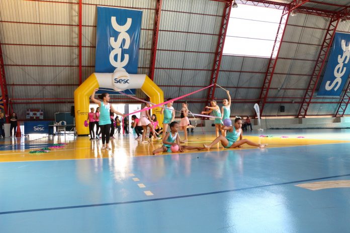 1º Festival Sesc de Ginástica reúne atletas da Capital e Dourados