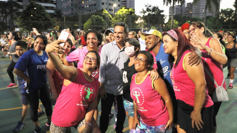 Histórias de superação e qualidade de vida marcam aulão do Movimenta Campo Grande