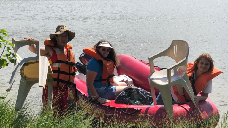 Esporte e conscientização ambiental marcam ação na Lagoa Itatiaia