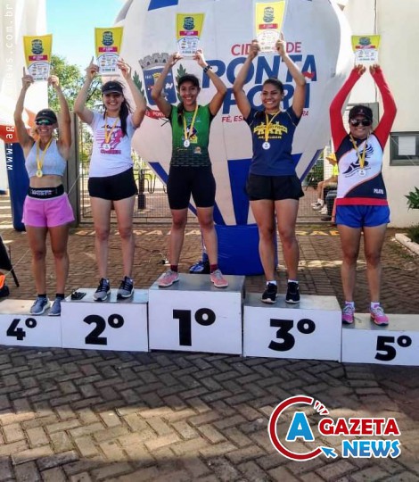 Atleta de Amambai vence corrida em Ponta Porã