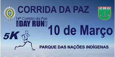 CMO realiza mais uma edição da Corrida da Paz neste domingo, em Campo Grande