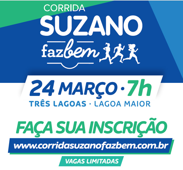 Estão abertas as inscrições para a Corrida Suzano Faz Bem